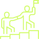 líderes e executivos